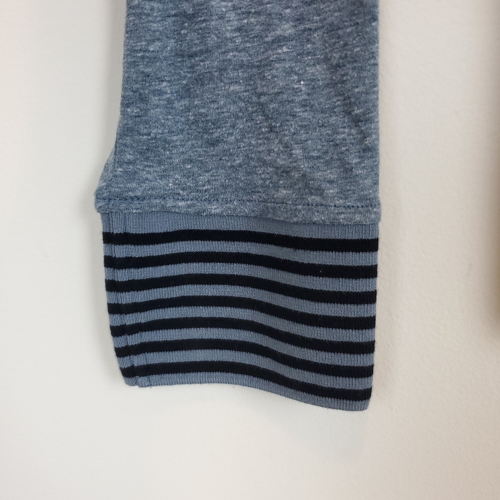 Rabbit Light Blue Remix Ringer Long Sleeve Shirt - Picture 4 of 7